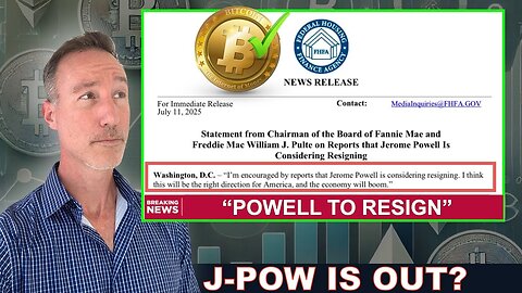 Bitcoin & Crypto Continue Pump. Fed Chair To Resign? Rate Cuts Incoming.