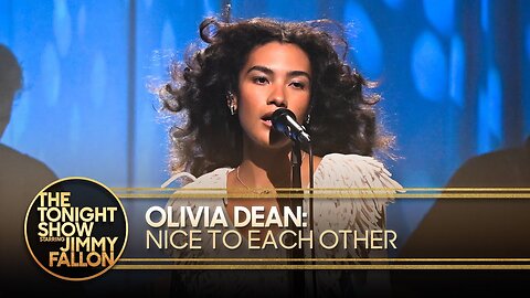 Olivia Dean: Nice To Each Other | The Tonight Show Starring Jimmy Fallon
