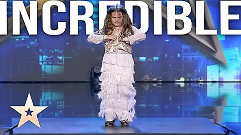 Young Girl IGNITES the Stage with Jaw-Dropping Flamenco Dance! 🤯 | Got Talent