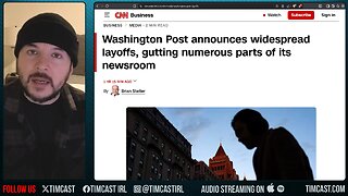 Liberal Newspaper Just Got NUKED FORM ORBIT, Mass Layoffs Announced | Tim Pool