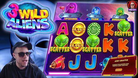 Scopriamo questa nuova🛸3 WILD ALIENS 🛸| ANSO SLOT ONLINE