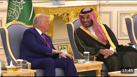 President Trump Participates in an Arrival Ceremony, May 13, 2025