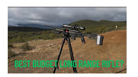 Budget Long Rang Rifle for Beginners