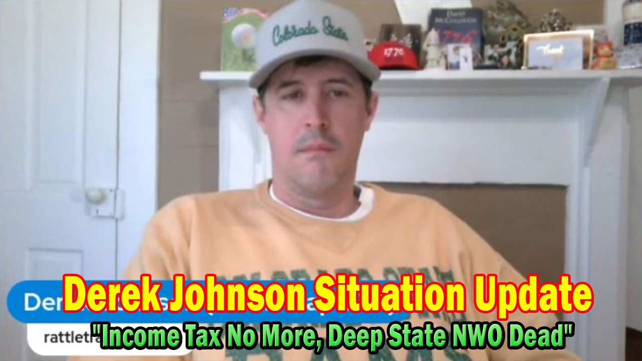 Derek Johnson & Brad Wozny Situation Update 04.09.25: "Income Tax No More, Deep State NWO Dead"