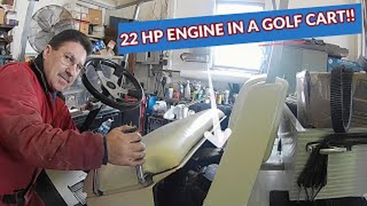 22HP Golf Cart Walk Around