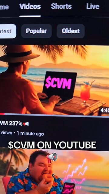 $CVM ON YOUTUBE 📢