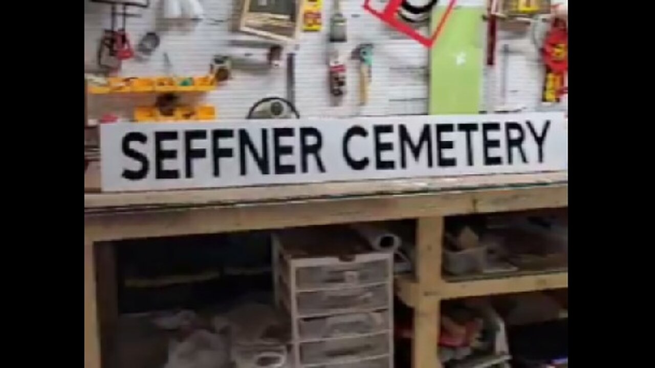 SEFFNER CEMETERY REFURBISHED SIGN