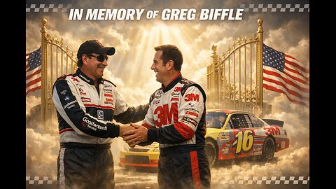 🏁🖤GREG BIFFLE MEMORIAL TRIBUTE: CLASSIC WINS, DOCS & NASCAR LEGACY LIVE!