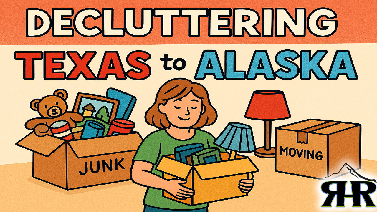 Decluttering for Our BIG Move from Texas to Alaska! | Organized Moving Tips