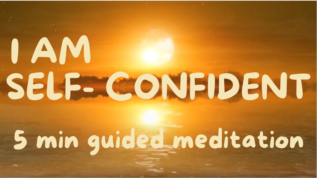 5-Minute Self-Confidence Boost | With Positive Affirmations | Guided Meditation