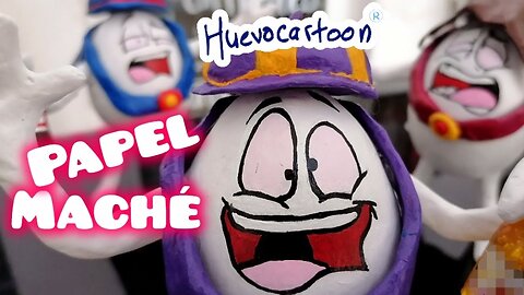 Hice a los POETA HUEVOS - huevo cartoon DIY