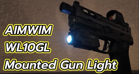 The AIMWIN WL10GL / BRIGHTEST Laser Light Combo