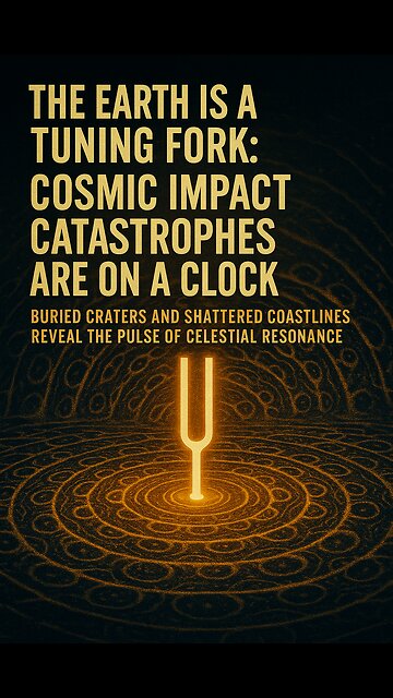 The Earth is a Tuning Fork: Cosmic Impact Catastrophes Are on a Clock