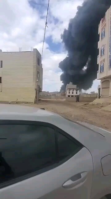 A power plant in Yemen was destroyed They're paying the price for attacking God's Land Israel🇮🇱👏