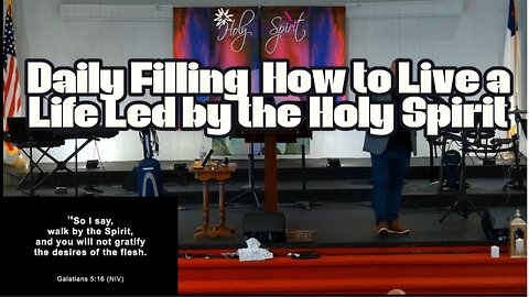 Daily Filling How to Live a Life Led by the Holy Spirit #faith #love #fyp #Jesus