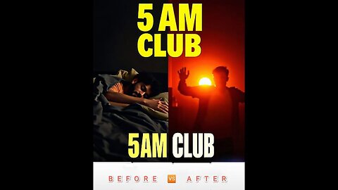 5 AM Club: The Morning Routine That Changed My Life