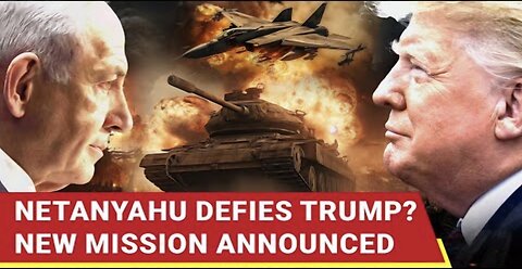 Netanyahu Snubs Trump IDF Announces New Gaza Mission; ‘Grab 75% Of Strip Within…’