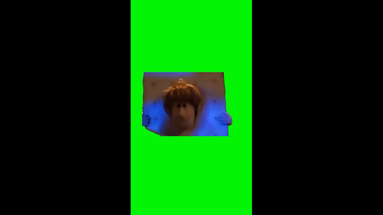 Giant Cracker Shaggy | Green Screen