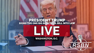LIVE: President Trump Signs the One Big Beautiful Bill Into Law - 7/4/25