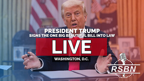 LIVE: President Trump Signs the One Big Beautiful Bill Into Law - 7/4/25