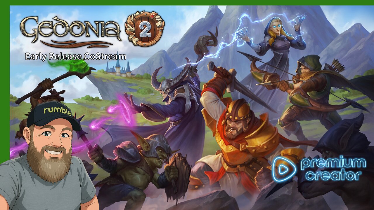 Gedonia 2 - Early Release Preview and Co-Stream! - !game #Sponsored