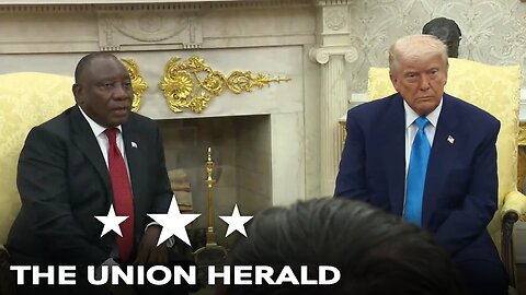 President Trump Meets with South African President Ramaphosa