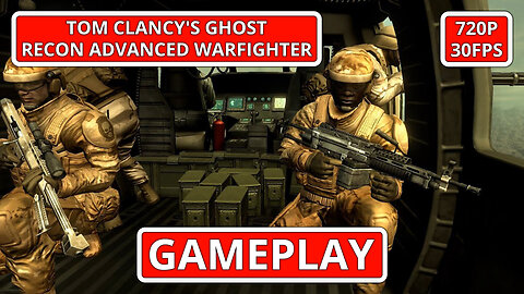 Tom Clancy's Ghost Recon Advanced Warfighter: Gameplay - (PC HD) [720p30FPS]