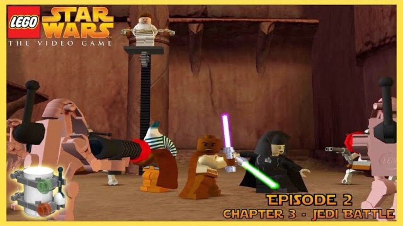 Lego Star Wars The Video Game Episode 2 Chapter 3 Jedi Battle