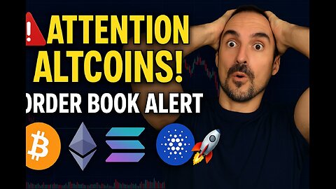 🚨 ATTENTION ALTCOINS! 📉📈📕 ORDER BOOK ALERT ⚠️🟠 Bitcoin, 💎 Ethereum, 🔷 Solana, 🌐! 🚀