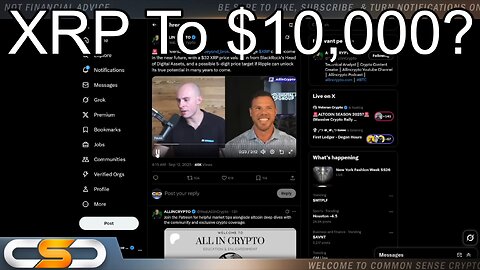 XRP To $10,000? Crypto Experts Say Yes!