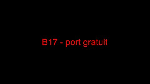 B17 - port gratuit