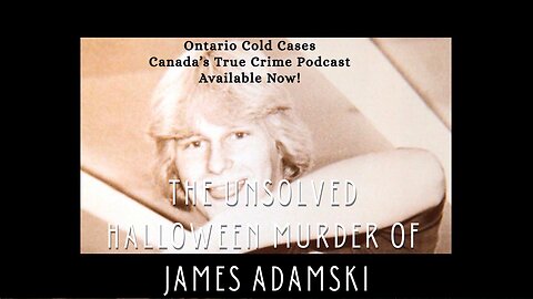 The Unsolved Halloween Murder of James Adamski