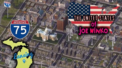 Lansing, Michigan United States of Joe Winko 1x66 SimCity 4 Series Joe Winko