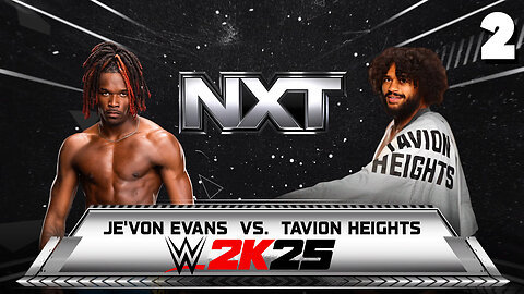 WWE 2K25 NXT June 24th 2025 - Match 2: Great Match!