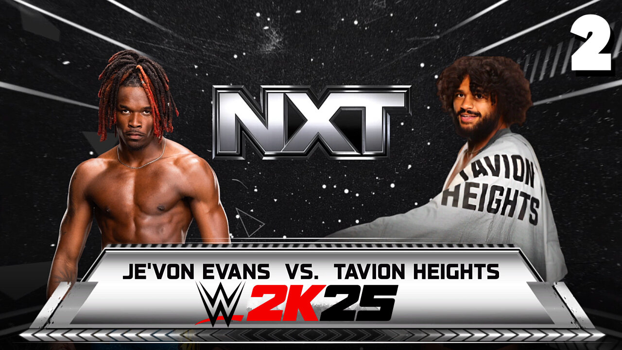WWE 2K25 NXT June 24th 2025 - Match 2: Great Match!