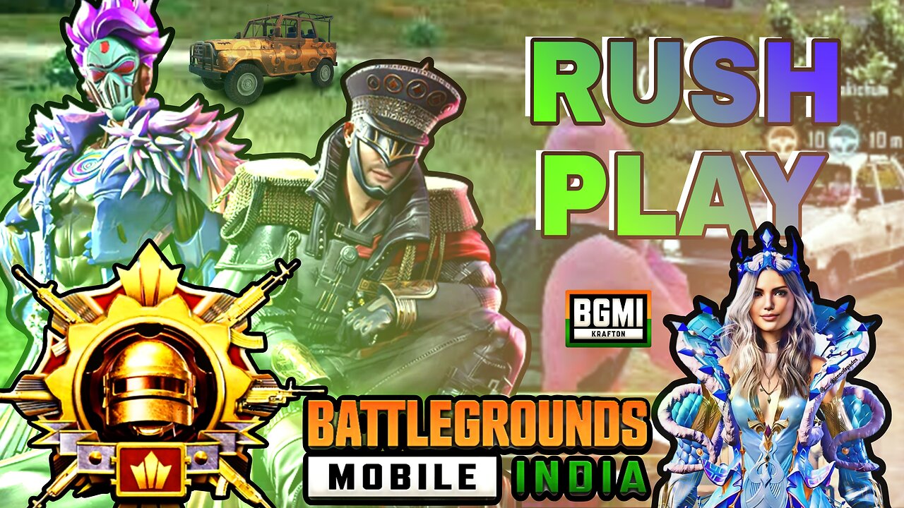 rush play bgmi new update