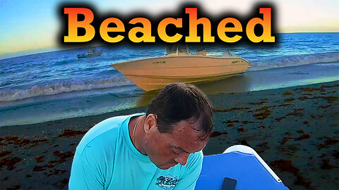 Beached Boat Captain Busted Jupiter Florida