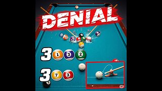 3 Balls on the Break, 3 Bank Shots - Full Denial!