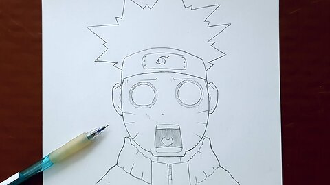 How to Draw Naruto Funny Face Reaction ｜ Naruto Step By Step Easy
