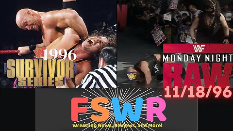 Classic Wrestling: WWF Survivor Series 1996 & WWF Raw 11/18/96 Recap/Review/Results