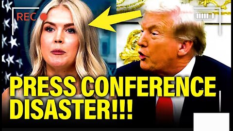 TERRIFIED White House Has DISASTER PRESSER on LIVE TV