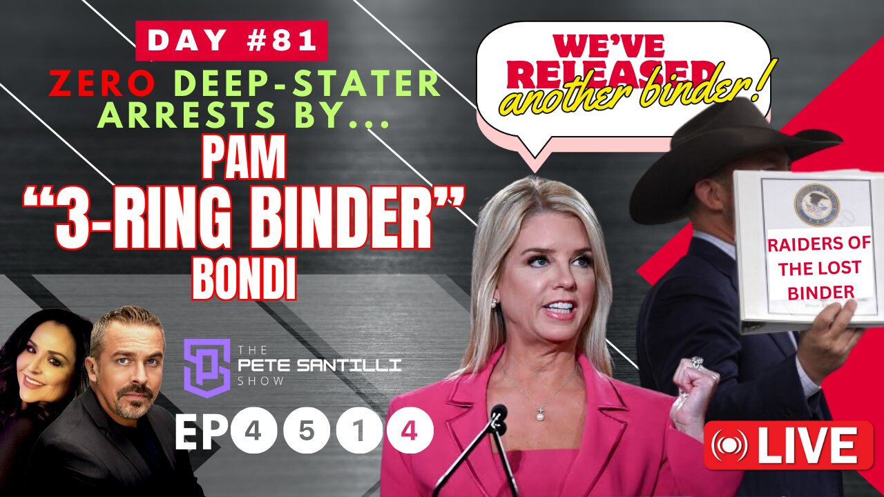 DAY #81: FBI Declass’d Docs Released; Still No Arrests For Conspiring to Overthrow USA [EP 4514-8AM]