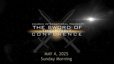 Robin D Bullock - The Sword of The Spirit Conference - ORDAINMENTS TODAY! - 5.4.2025 Sunday Worship
