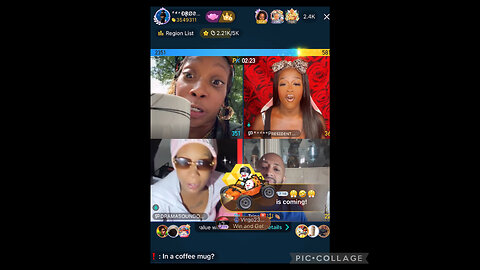 21 BAD BIH TRIES TO THROW PEE ON DROSKI FOR LINING MADAM LO~TRINA & DSO & MORE! BIGO LIVE