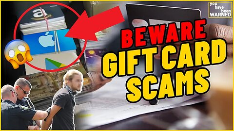 Gift Card Scams EXPOSED! - You Have Been Warned!