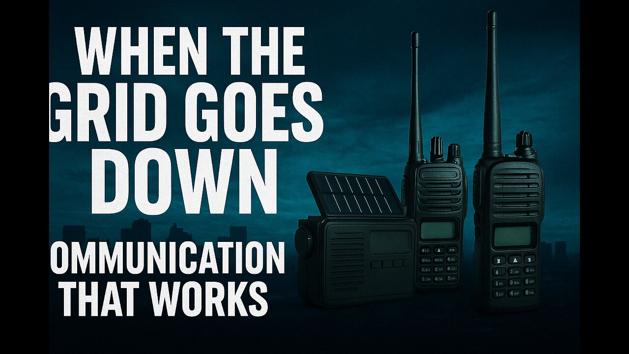 Prepper Grid Down Communication Methods