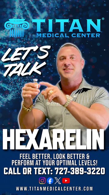Hexarelin can help you get REAL GAINS and help improve the overall quality of your health!