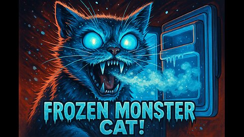 “FROZEN MONSTER CAT!”