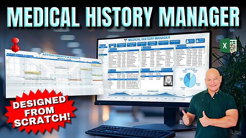 How To Create A Medical History Manager In Excel + FREE DOWNLOAD