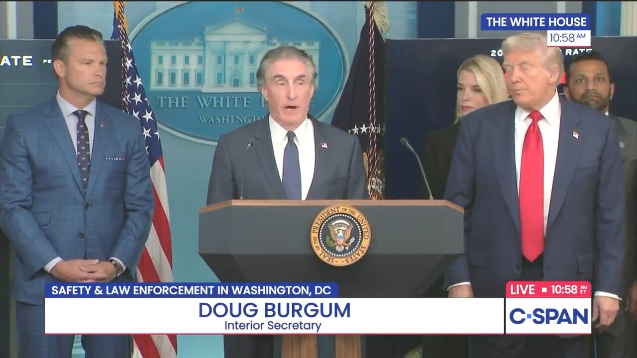 The Washington DC clean up begins